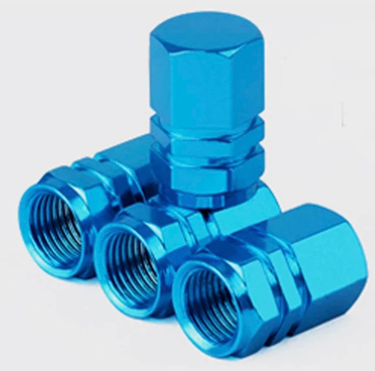 Anodized Alloy Valve Caps