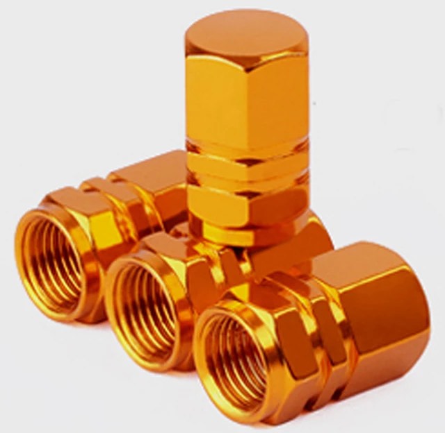 Anodized Alloy Valve Caps