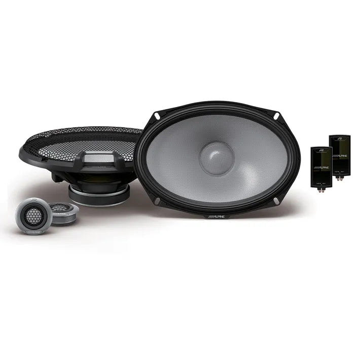 Alpine R2 6x9" Component Speaker 100W RMS