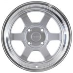 Rota Gridv Silver Polished Lip