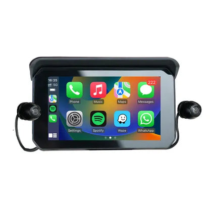 OTTOCAST Wireless Carplay & Android 5" Screen + Cameras For Motocycles