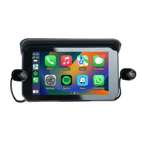 OTTOCAST Wireless Carplay & Android 5" Screen + Cameras For Motocycles