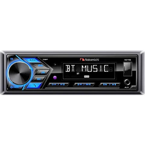 NAKAMICHI Single DIN Head Unit | USB |  Bluetooth