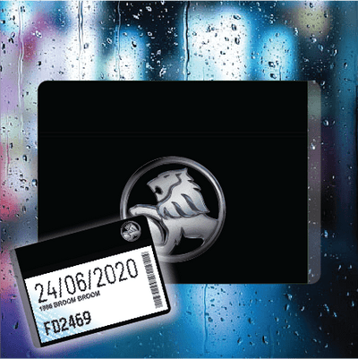 Holden Shadow Emblem Rego Pouch